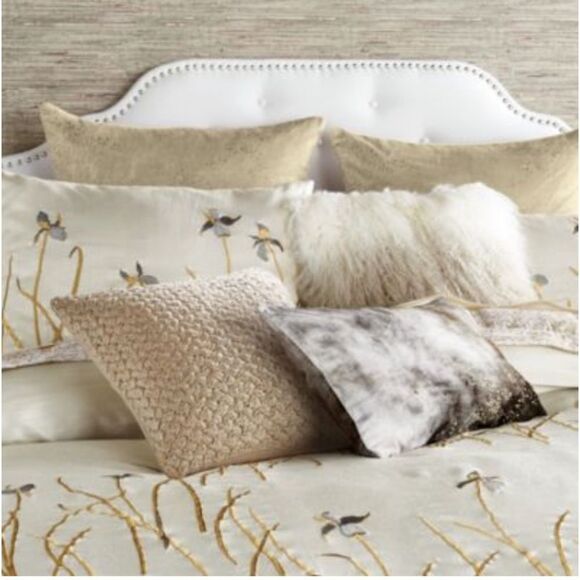 Michael Aram Iris Embroidered
Duvet Cover, full/Queen - Picture 1 of 6